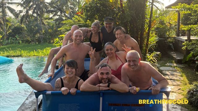 group ice bath